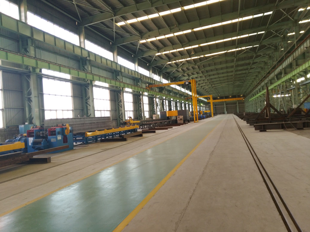 唐山海港5万吨钢结构加工基地