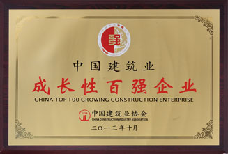 中国建筑业成长性百强企业