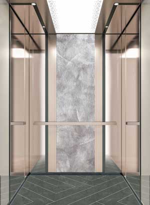 广日G.Art复合钢带电梯