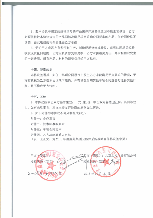 鑫苑（中国）置业有限公司2018-2020年度战略协议